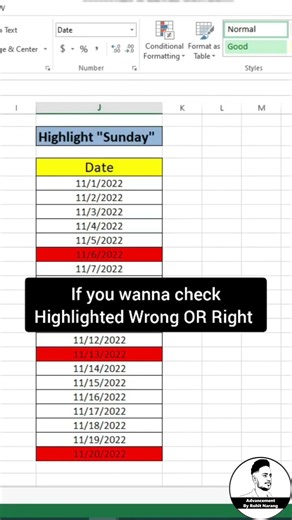 49#Highlight Cell with text