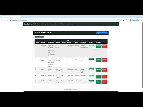 ASP.NET MVC + Bootstrap: CRUD Tablas Cruzadas Actualizar, Eliminar, Habilitar y Detalle