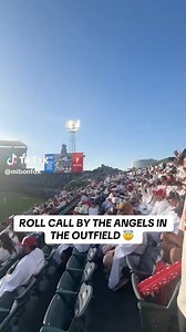 8.5K views · 322 reactions | #Angels fans filled right field dressed as Angels and did the roll call #MLB #Angels #baseball via MLB on FOX #AngelsBaseball #AngelsInTheOutfield | HALO SPACE | Facebook