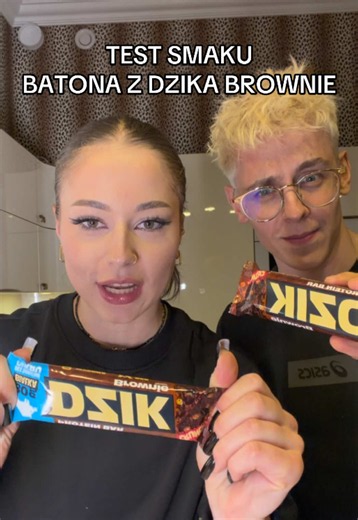 Test Smaku: Nowy Batona Z DZIKA o Smaku Brownie z Lidla