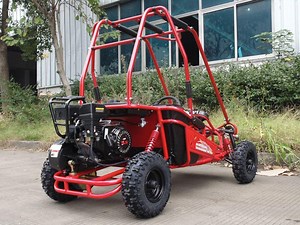 TRAILMASTER Eagle MINI XRS  - KIDS SIZE GO KART, Bench Seat, Pull Start , Roll Cage, Lap Belts, NO Reverse