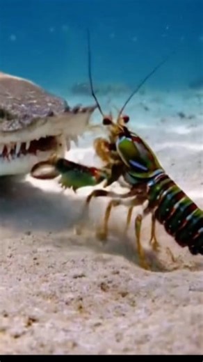 TYSON Boxing ❌ Shrimp-Lee Punch ✅ #foryoupage #reels #wildanimals #mantis | REEF TANK Paradise