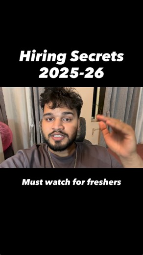 Abhay Singh on Instagram: "I am running a series on Hiring Secrets that i have been using from@the past 2 years and these secret hacka can change your entire game in 2026. Be it hiring websites, learning resources, making resumes, ai agents i have all. Just follow and make your feed amazing and fruitful. #software #technology #new #placement #reels"