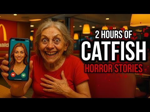 20 TRUE Catfish Horror Stories | Cozy Rain Ambience Sleep (13)