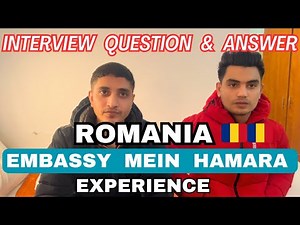 Romania 🇷🇴 Embassy Interview Experience. Questions and Answers Real Stories & Tips from Friends