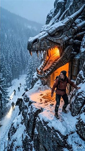 The Dragon's Sanctuary | AI Cinematic Short Film #shorts