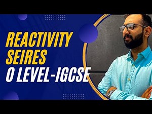 Reactivity Series: A Visual Guide to the Periodic Table | O level and IGCSE | Chemistry