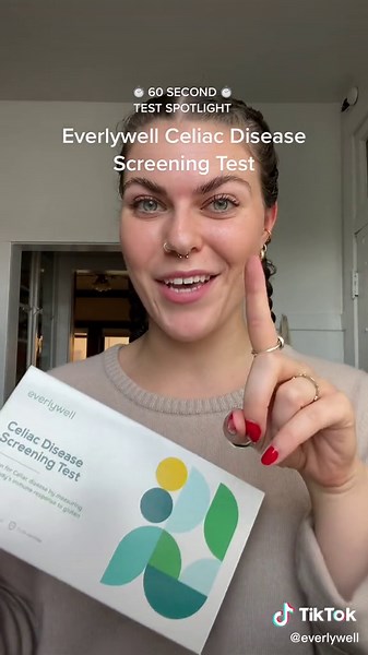 Here’s everything you need to know about the Everlywell Celiac Disease Screening Test, in 60 seconds or less ⏱️ Questions? Drop them below 👇 Link in bio to shop! #athomelabtest #celiac #celiacdisease #labtest