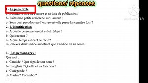 3.2K views · 128 reactions | candide ou l'optimisme #Question_réponses #answerquestions | قناة المعرفة والعلم | Facebook
