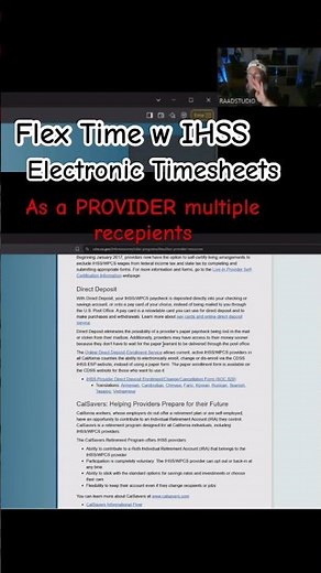 IHSS & Caregivers $ timesheets #caregiver #electronic #timecards #ihss