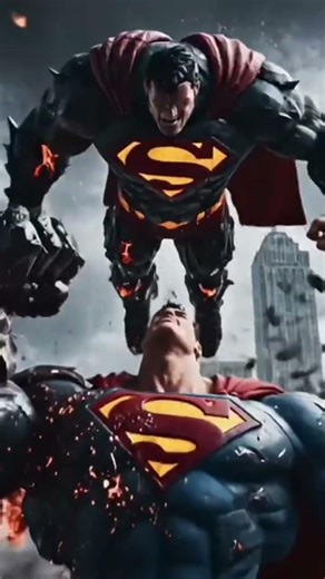 Superman vs Alien Villain #fyp #Superman #seedance2 #AI
