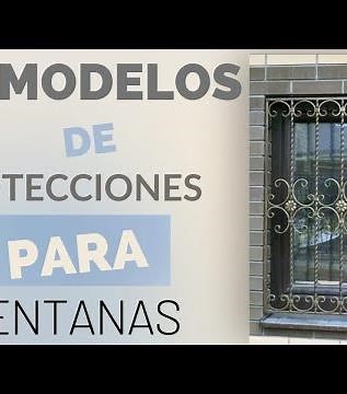 50 MODELOS DE PROTECCIONES DE VENTANAS