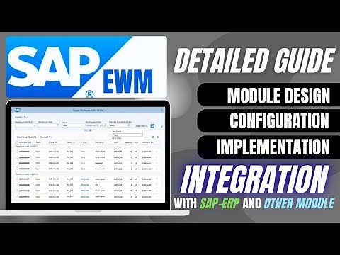 SAP EWM Tutorial | SAP Extended Warehouse Management Overview | SAP EWM Training | SAP EWM Interview