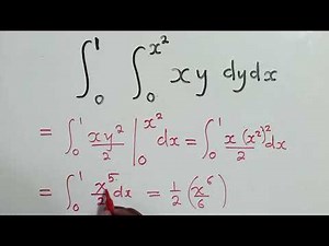 Double integral of xy - Calculus