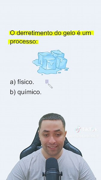 Diferencie um fenômeno físico de um fenômeno químico com o professor Gabriel Cabral