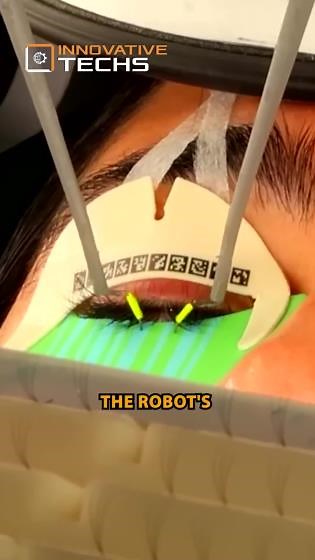 AI robot perfectly applies eyelash extensions: The future of beauty tech!