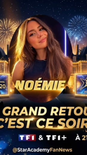 ​✨ C'EST LE GRAND SOIR ! ✨​La Star Academy fait son grand retour ce soir sur TF1 & TF1+