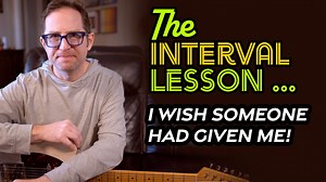 The Interval lesson I wish someone had given me - #guitarlessons | ActiveMelody Guitar Lessons