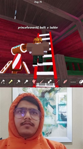 I Found SECRET Christmas Loot in 99 Nights in the Forest 😱 #shorts