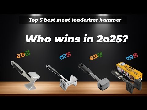 ✅ Top 5 best meat tenderizer hammer [Watch This Before You Make a Choice!]