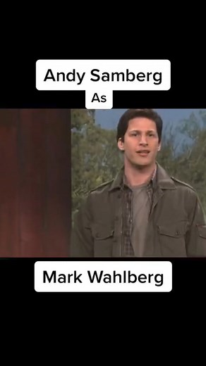 Andy Samberg as Mark Wahlberg on SNL #andysamberg #markwahlberg #snl #saturdaynightlive #impressions #impression | SNL Funny