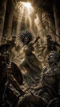 How Perseus Killed Medusa #greekmythology