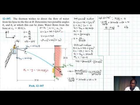 12–107 Kinematics of a Particle (Chapter 12: Hibbeler Dynamics) Benam Academy