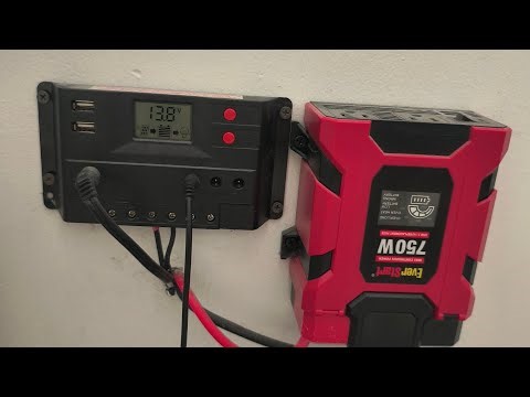 Harbor Freight Thunderbolt 10a Solar Charge Controller Input/Output Product Features