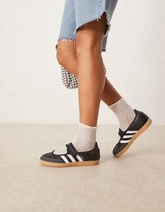 adidas Originals Samba mary jane sneakers in black | ASOS