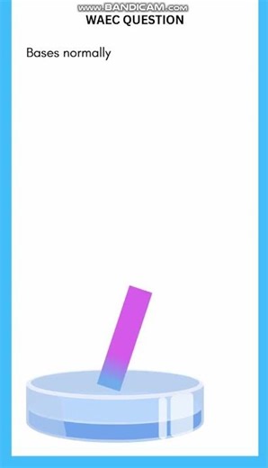 What Do Bases Do to Litmus Paper? (WAEC Chemistry)