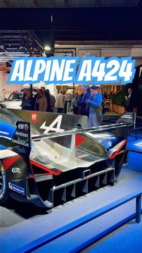 Alpine A424!!! #autosalon