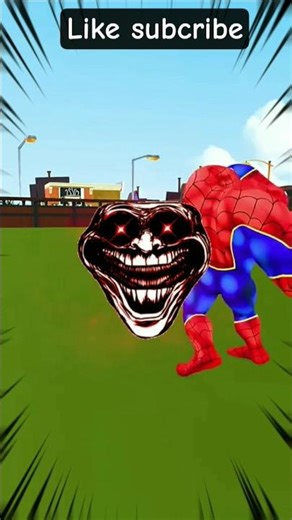 thore vs spider man #animation #spiderman #hulk #😎😎