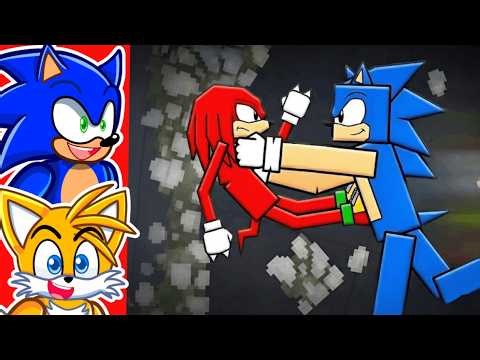 Reacting to SONIC CREW in PEOPLE PLAYGROUND! (Crazy)