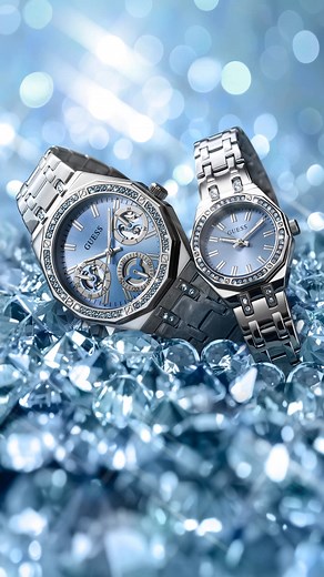 This holiday, go full shimmer. ✨ | GUESS Watches