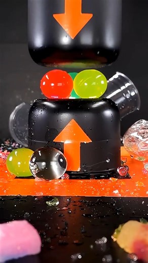 Gigantic orbeez Cups vs Giant Smasher | ASMR Crushing 💥