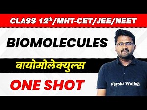 Biomolecules in 1 Shot | HSC Boards | MHT CET | बायोमोलेक्युल्स