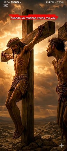 Sabes por qué jesus no bajo de la cruz