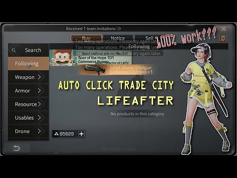 LIFEAFTER - AUTO CLICK TRADE CITY - LIFEAFTER INDONESIA