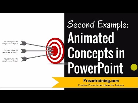 Animated Concept in PowerPoint ( 2 of 3 WITH TARGET)