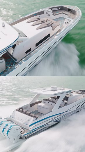 The 499 Sport is headed to @miamiboatshow 🚀 View this powerhouse on display along with the 399 Sport at Herald Plaza, Dock D! DeepImpactBoats.com | Deep Impact Custom Boats