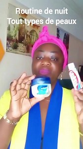 Routine de Nuit Vaseline Colgate huile collagèn pour tout types de peaux | Naevy Secret Cosmetic