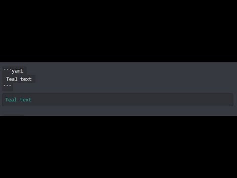 Discord Tutorial: Text Coloring Guide using Code Blocks - SRPFC