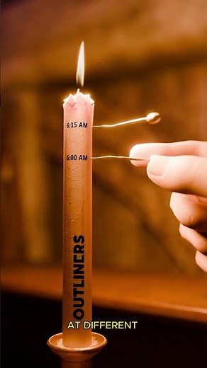 How Candle Clocks Used to Work 😳