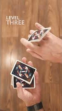 3 levels of cardistry. Which one is you? 👇 #shorts