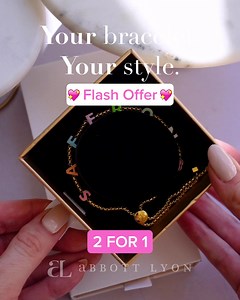 2 FOR 1 TODAY 😍 It's payday! Treat yourself or gift someone special with 2 For 1 sitewide ✨ Shop now → abbottlyon.io/nb2for1 | Abbott Lyon