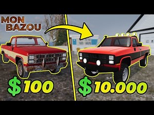 RESTORING $100 OLD TRUCK from JUNKYARD! | Mon Bazou #7