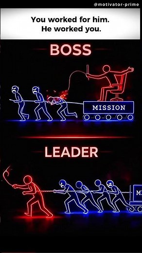 Boss vs Leader | Why You Feel Stuck at Work