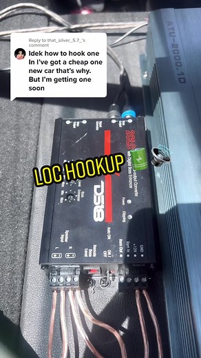 Replying to @that_silver_5.7_ Line Output Converter install in a nutshell #sundownaudio #skaraudio #soundqubed #jlaudio #kicker #rockfordfosgate #down4sound #bigjeffaudio #aintloud #basshead #subwoofer #subwoofers