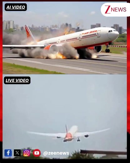 Ahmedabad plane crash: LIVE video and AI footage of the incident surface online. #Breaking #PlaneCrash #GujaratPlane #Crash #Ahmedabad #AirIndia | Zee News English
