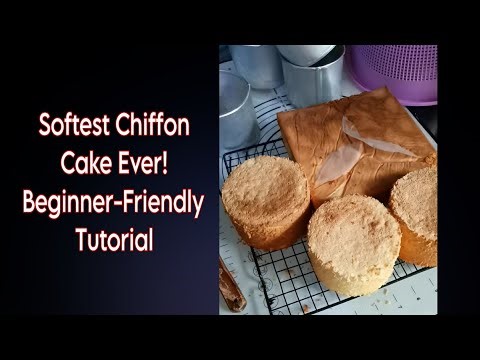 How to make Chiffon Cake 